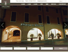 Tablet Screenshot of albergoalmoretto.it